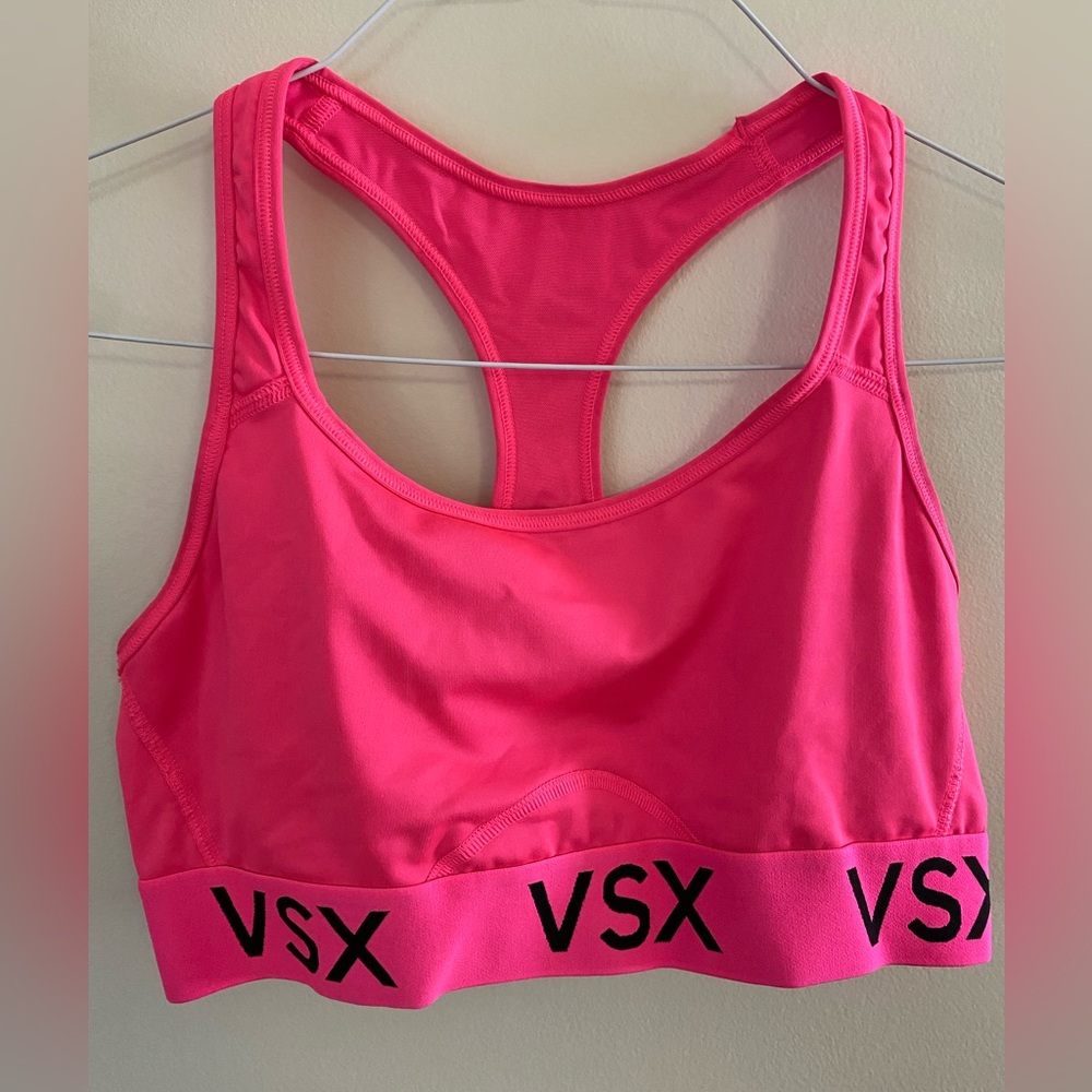 VSX Vibrant Pink Racerback Sports Bra